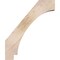 Ekena Millwork 5 1/2"W x 20"D x 24"H Imperial Smooth Knee Brace, Douglas Fir BRC06X20X24IMP00SDF - alternate 3